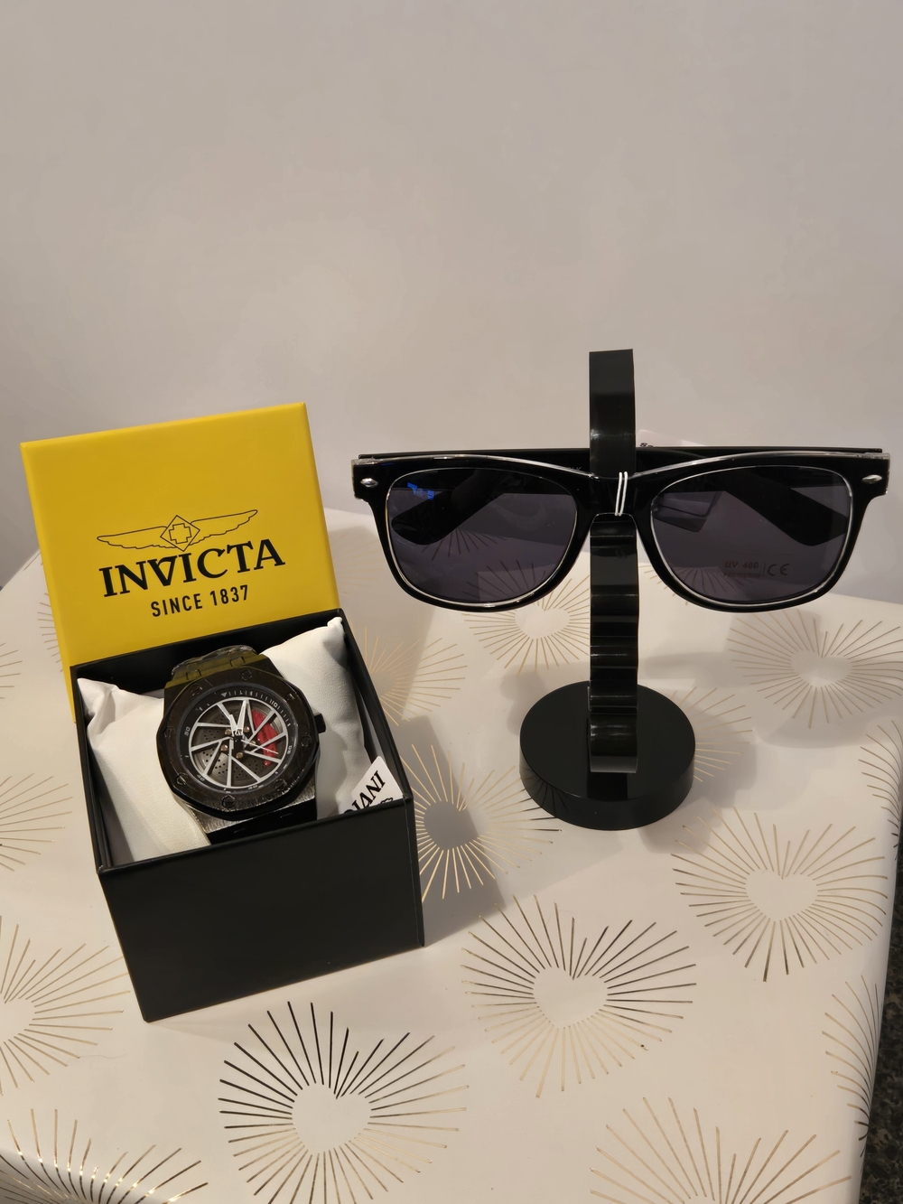 Invicta Men's Speedway Rim Watch.